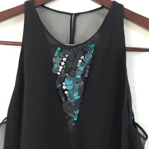 NEW 3.1 Phillip Lim Silk Sequin Embellished Front Dress - Picture 12 of 16